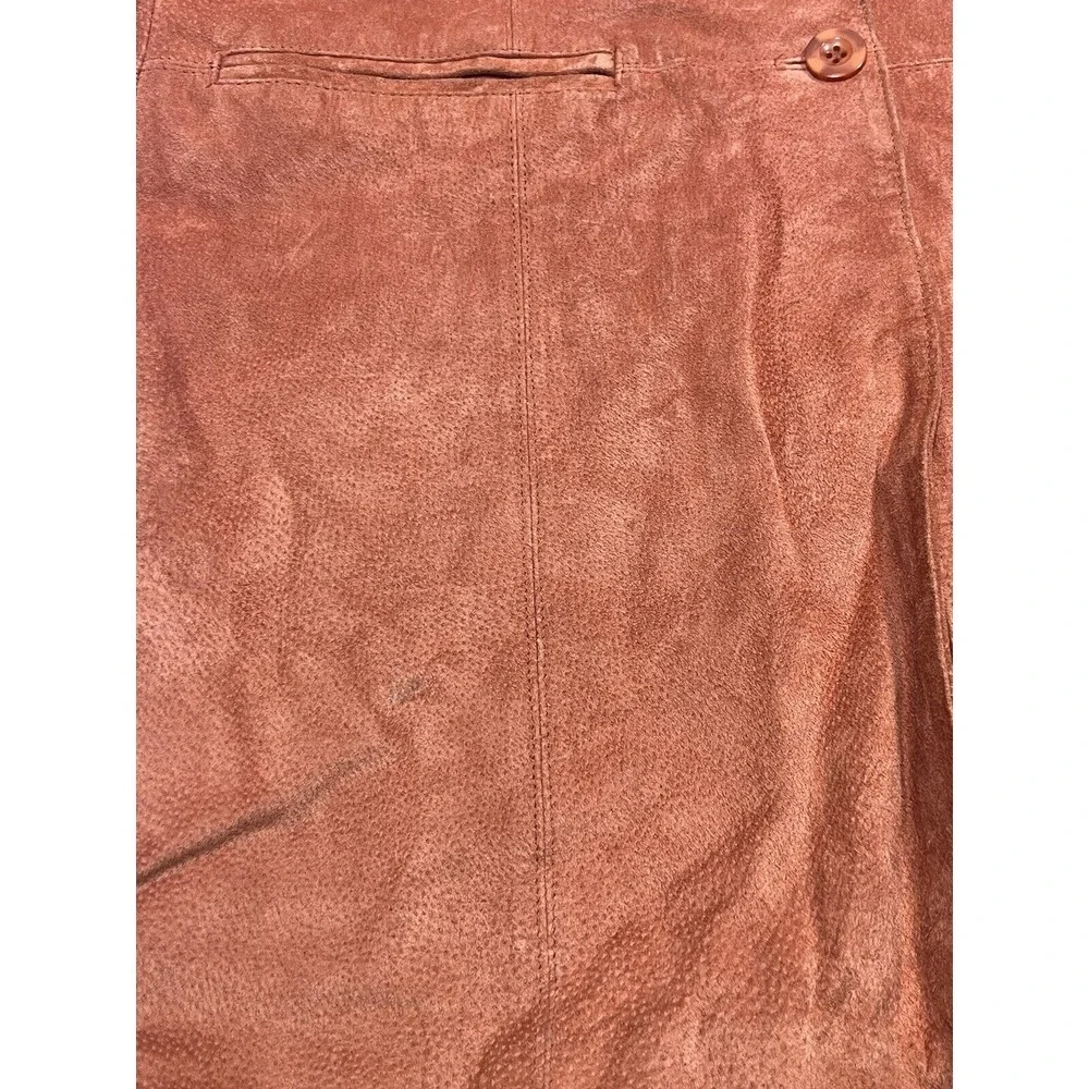 Dialogue Women Genuine Leather‎ Coat Size M